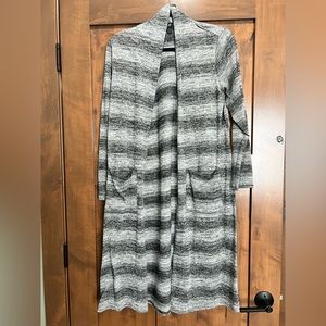 AGB Grey Ombré Duster Size Medium